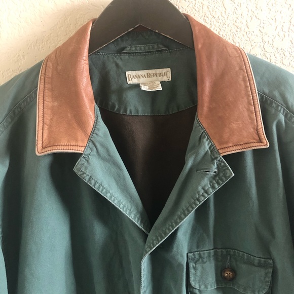 SOLD Vintage Banana Republic Field Coat L - Picture 10 of 11